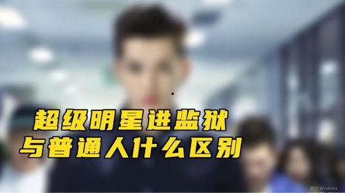 明星坐牢区别,身份差异下的刑罚世界