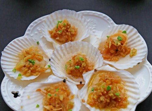 今日头条蒜蓉扇贝,鲜美滋味，家常美食新宠
